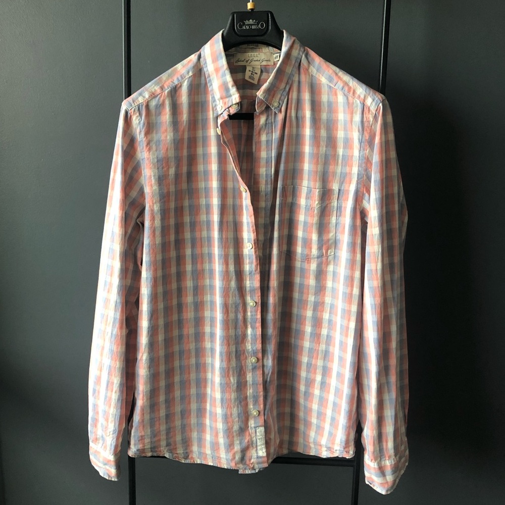 H&M LOGG men’s button-down shirt